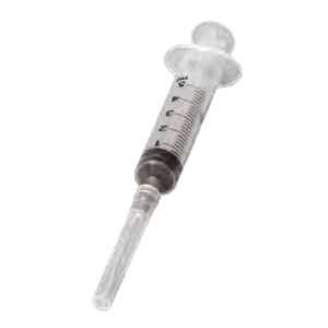 Lot de 100 seringues de 5 ml avec aiguille incorporée - Safe Implant