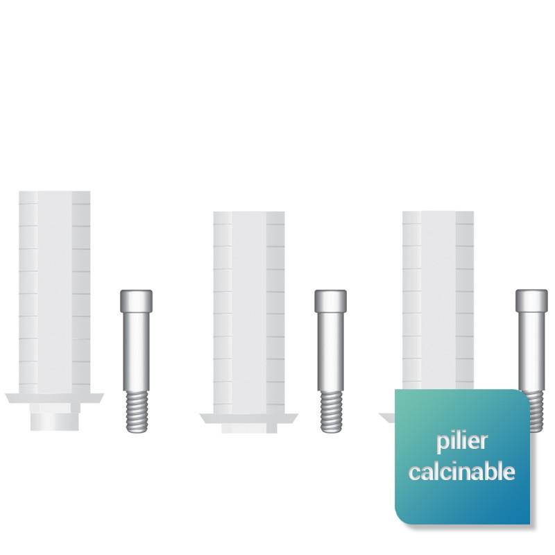 60109e30c265bfd196a507e73286ba0a Piliers calcinables compatibles 3i Certain™ - Safe Implant
