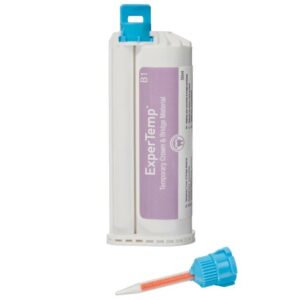 ExpertTemp composite provisoire B1 kit 1 cartouche 5ml et 15 embouts mélangeurs - Safe Implant