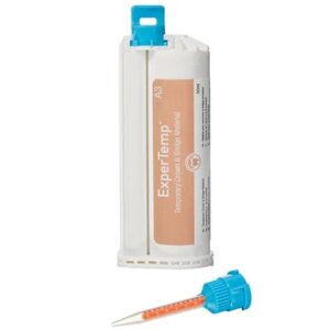 ExpertTemp composite provisoire A3 kit 1 cartouche 5ml et 15 embouts mélangeurs - Safe Implant