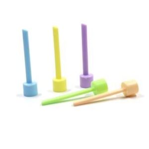 Lot de 100 Embouts droits à usage unique pour seringue air/eau. - Safe Implant