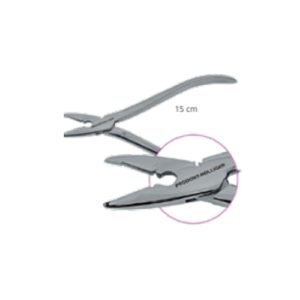 PINCE DE WALDSACHS UNIVERSELLE - 15 cm - ACTEON - Safe Implant