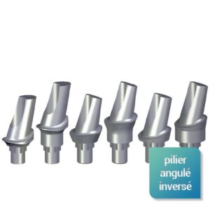 Piliers angulés 15° inversés compatibles NobelReplace Select™ - Safe Implant