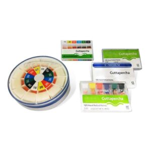Boîte de 120 pointes de gutta-percha ISO  TYPE  0.2 - Safe Implant