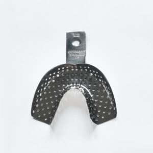 Porte-empreintes perforés en acier inoxydable sans rim lock - Safe Implant